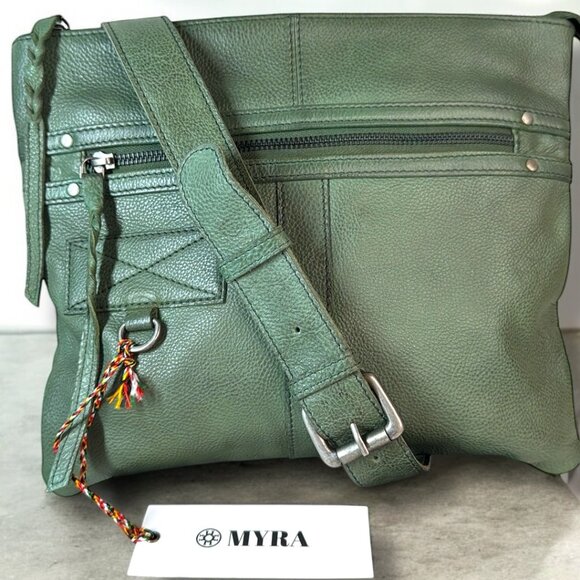 Myra Bag Handbags - 💛 SOLD 💛 Myra Bag Hollington Leather Shoulder Bag with Dust Bag NWT